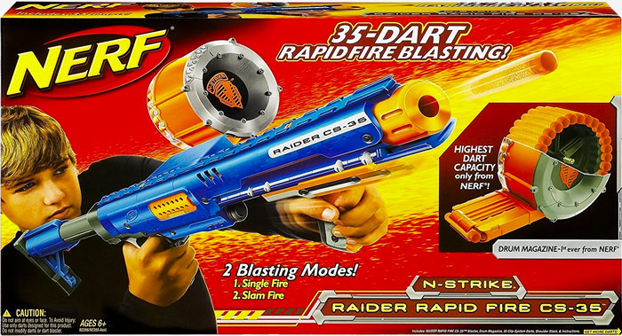 Nerf Rider Rapid Fire CS 35