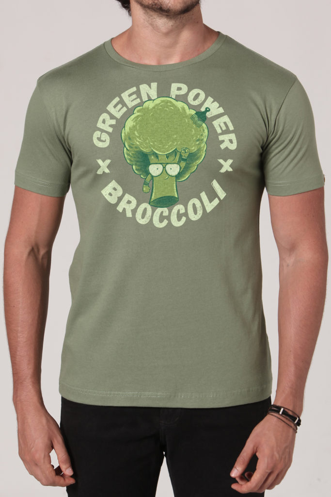 Camiseta Masculina Brancoala Brócolis - Loja Oficial